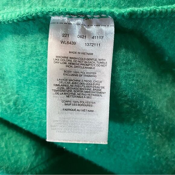 Columbia Women’s Jade Green Full Zip Fleece Jacket HTF color - Picture 11 of 11